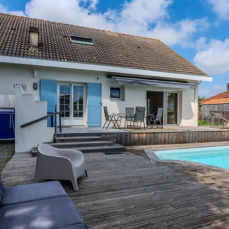 Semesterbostad Biscarrosse: Maison 5 Avec Piscine Privee - Fr-1-521-258 Biscarrosse