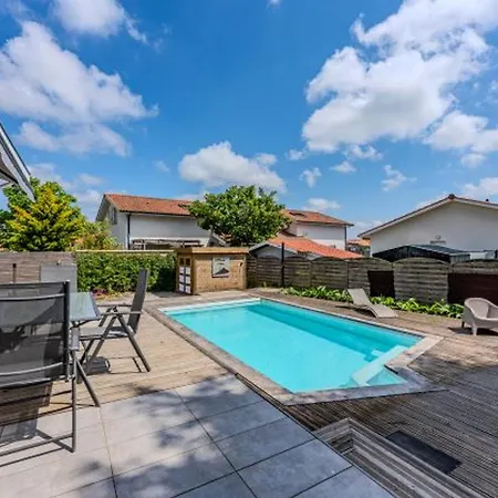 Biscarrosse: Maison 5 Avec Piscine Privée - Fr-1-521-258