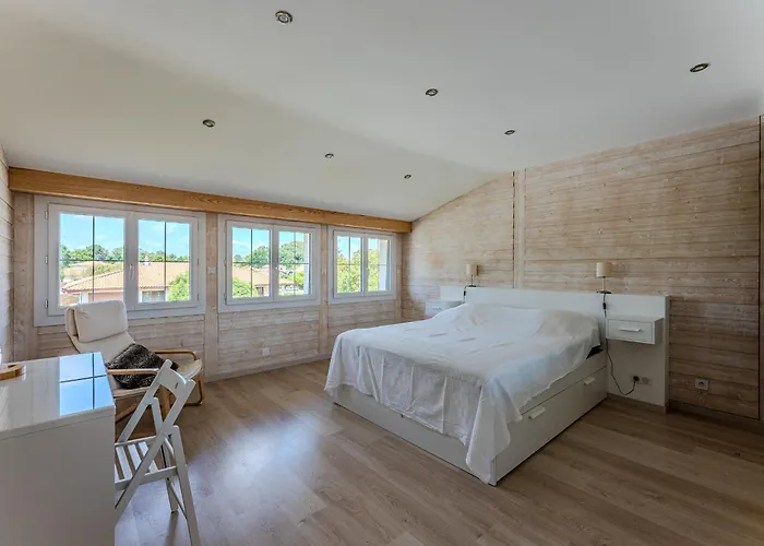 Biscarrosse: Maison 5 Avec Piscine Privee - Fr-1-521-258 Biscarrosse